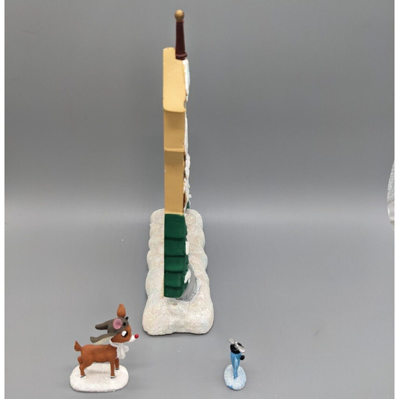 DEPT Department 56 Rudolph Reindeer Flying School 3 Piece Set Box Christmas - Picture 6 of 8